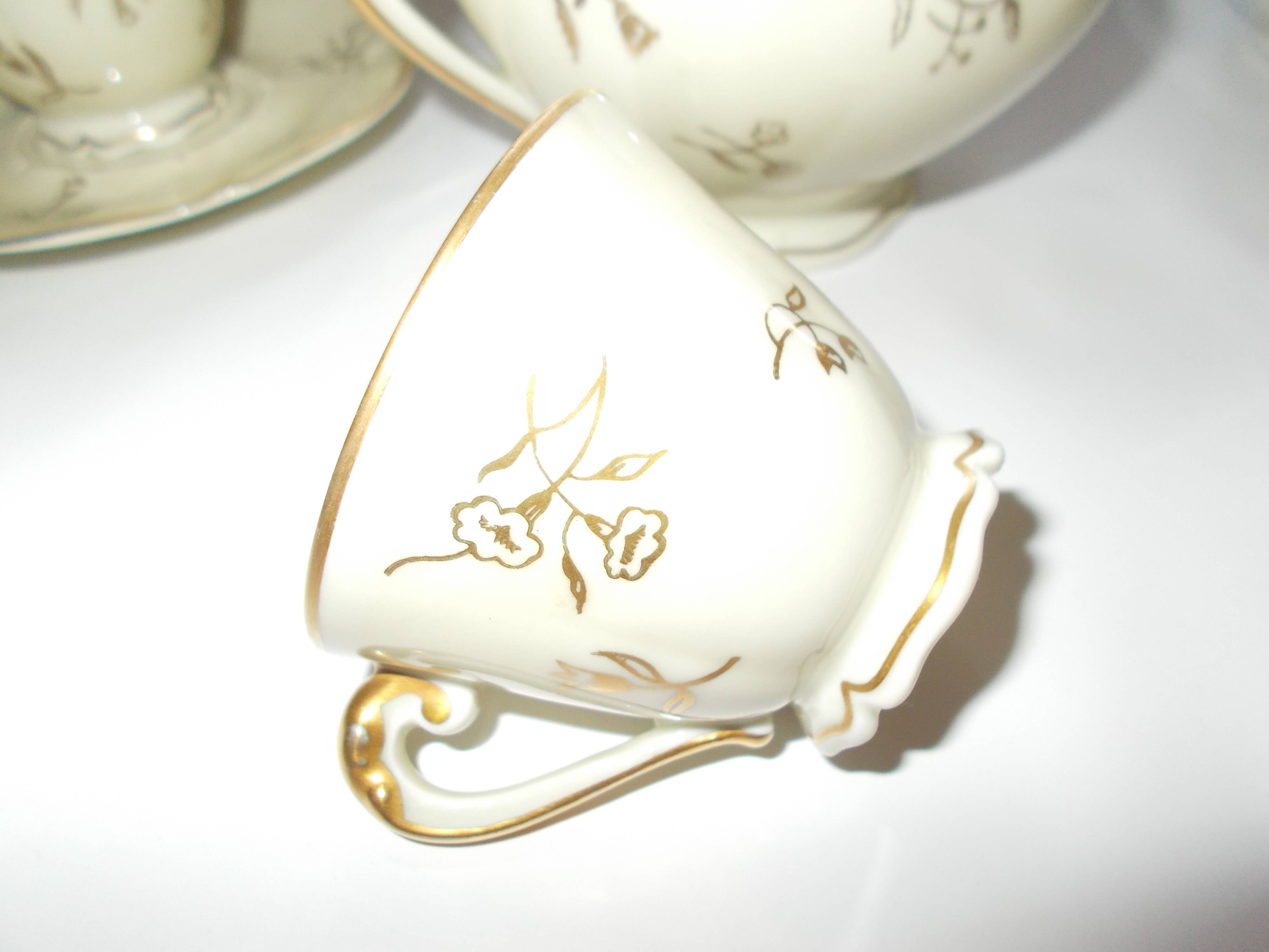 Service à café porcelaine de Limoges