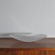 Glass dish Trigona for Holmegaard, Denmark 1980s