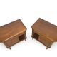 Pair of Italian bedside tables from the mid-20th century.