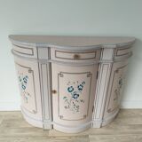 Half-moon console