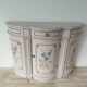 Half-moon console