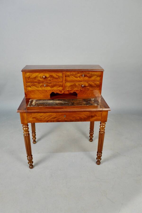 Bureau Louis Philippe, Petit Modèle , Acajou