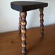 Tabouret tripode vintage