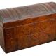 Leather trunk