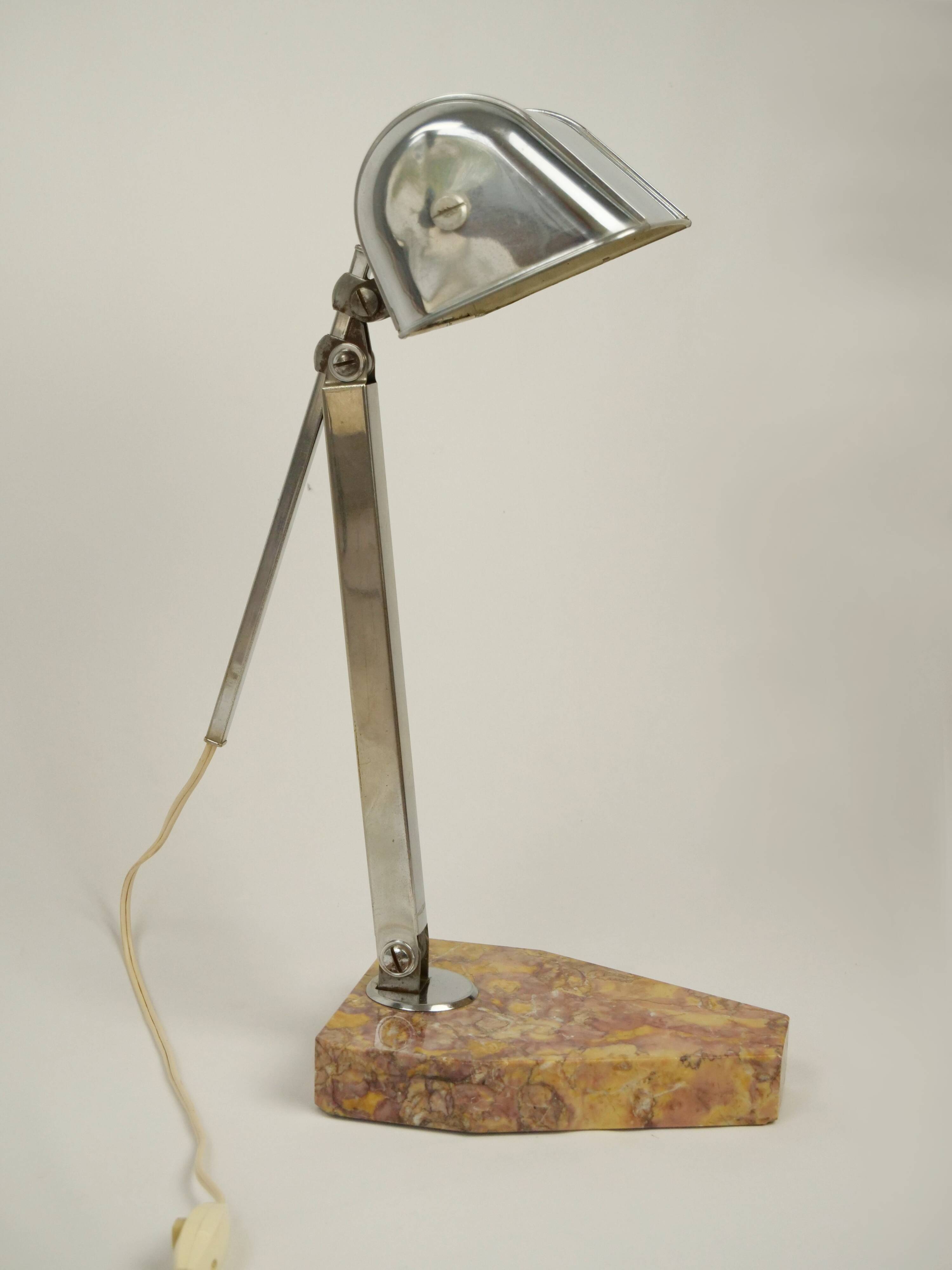 “Artisanat Français” brand lamp, 1940s