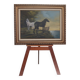 Oil painting - horses - painter teixeira cardoso.