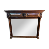 Napoleon III walnut mirror