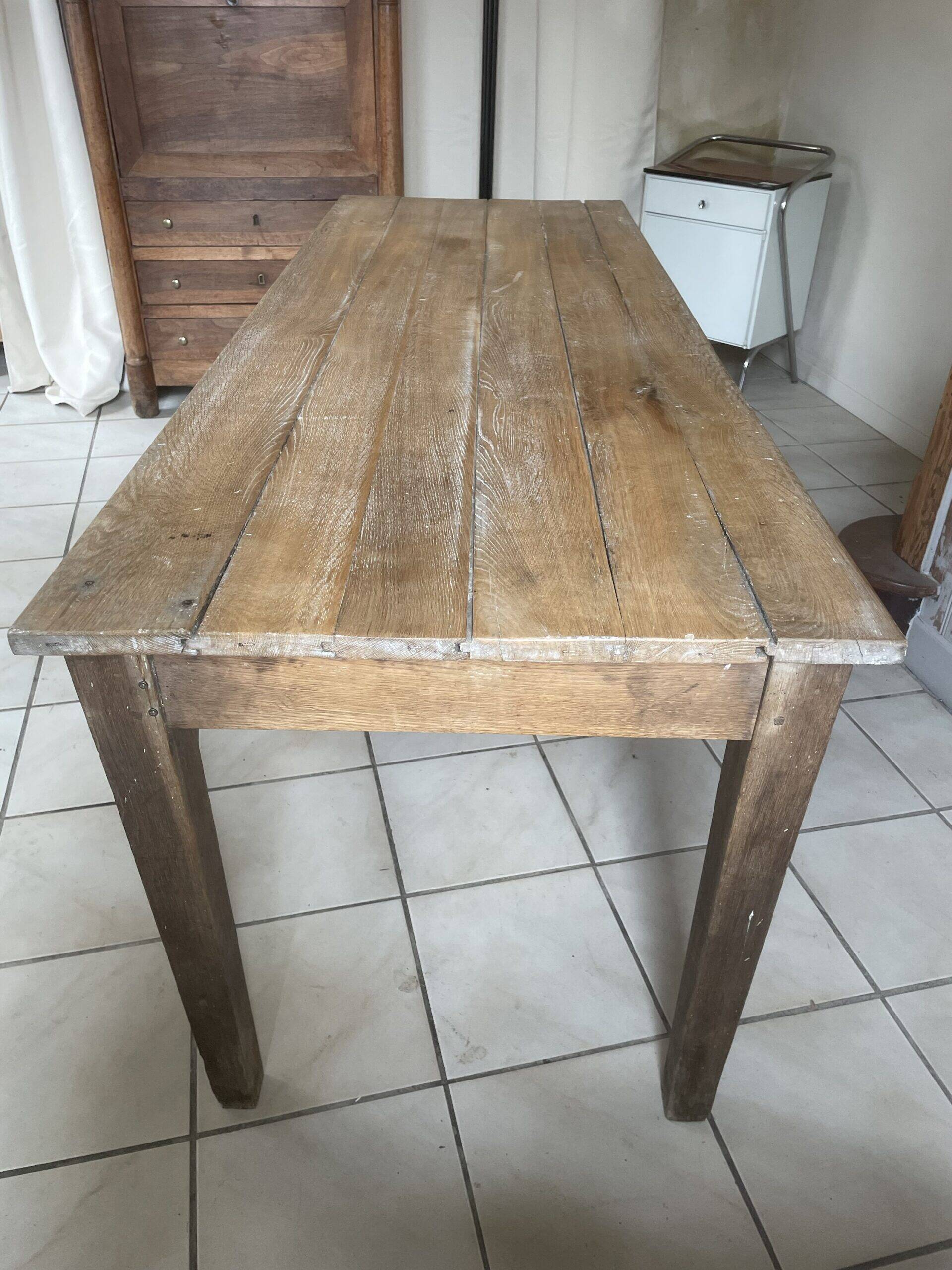 Country farmhouse table