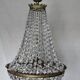 Large balloon chandelier with 5 lights