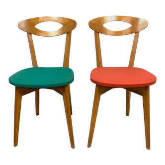 Pair of chairs 60s