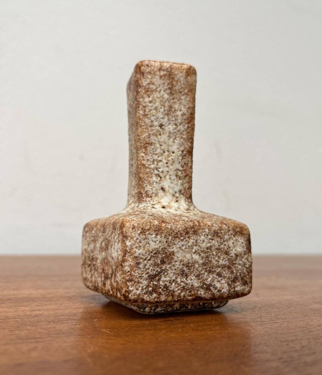 Brutalist Vase in West German Ceramic Mid-Century Style from the 1960s