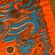 Seventies floral tablecloth