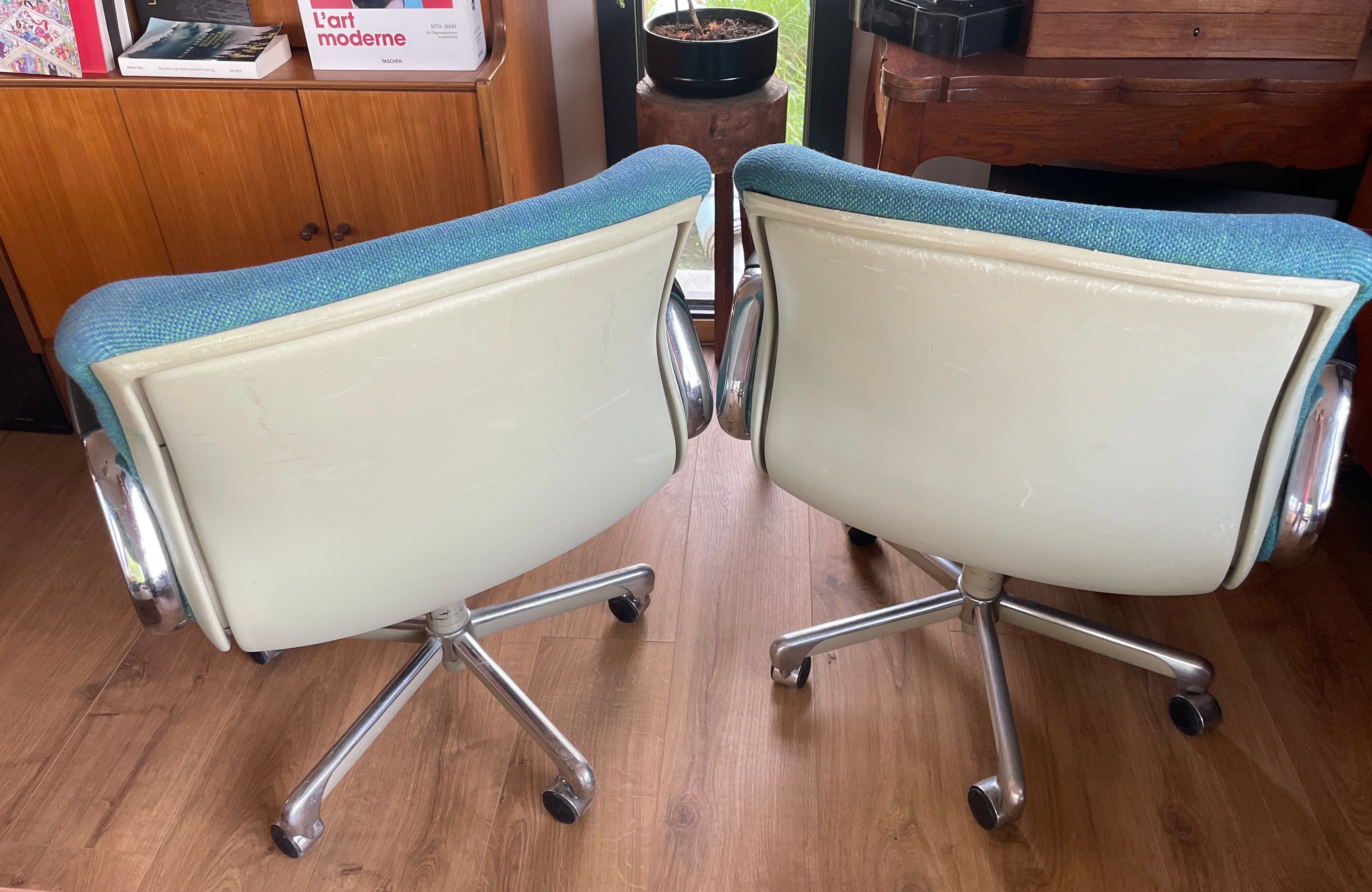 2 fauteuils de bureau Steelcase