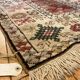 Hand-knotted oriental rug made of pure wool.