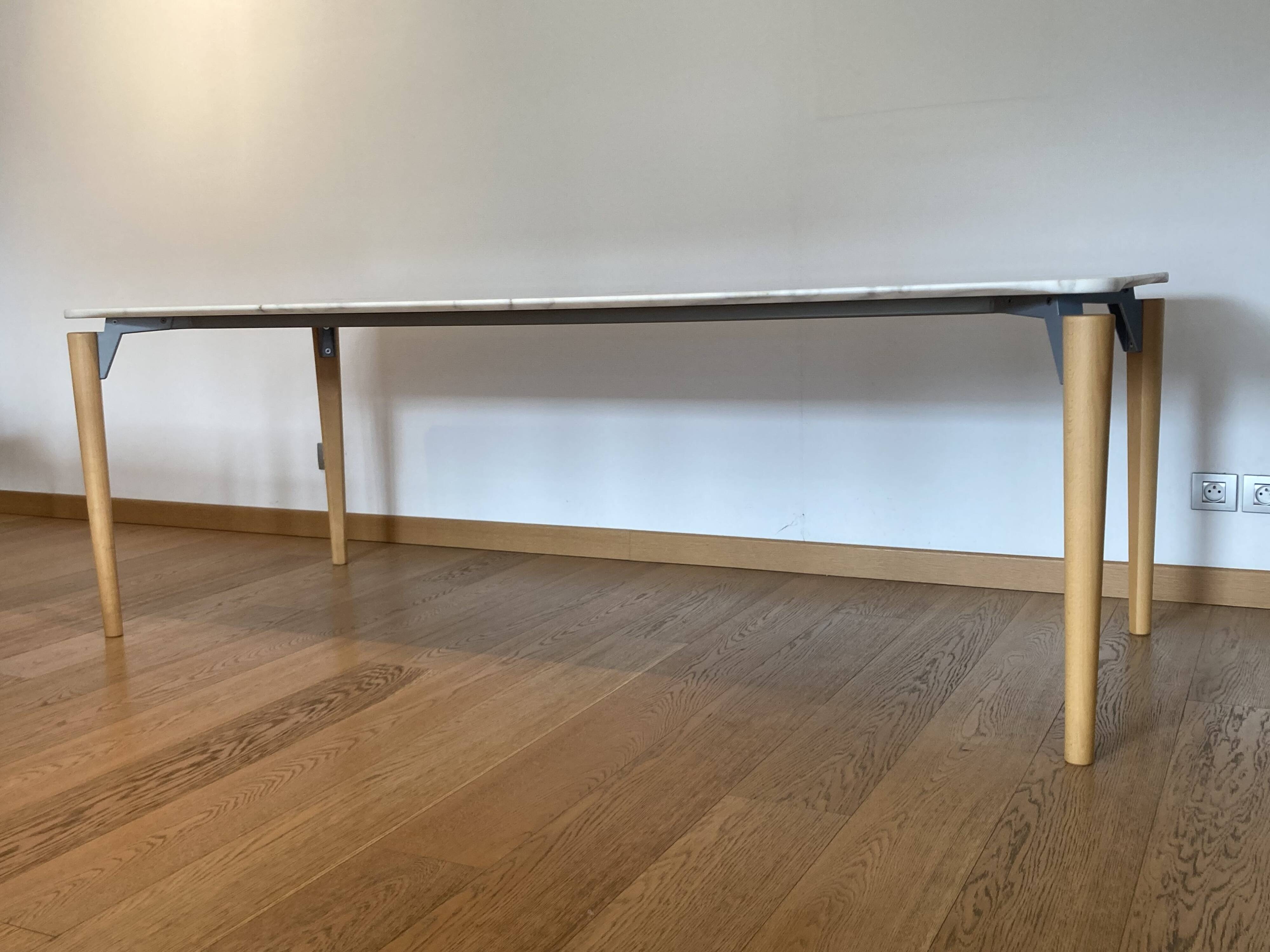 Tavolo 95 table set by de padova