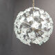 Mid-century glass sputnik chandelier, 1970s