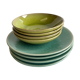 Assiettes Jars Tourron Jade & Tilleul