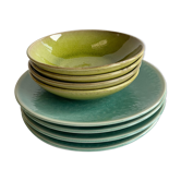 Assiettes Jars Tourron Jade & Tilleul