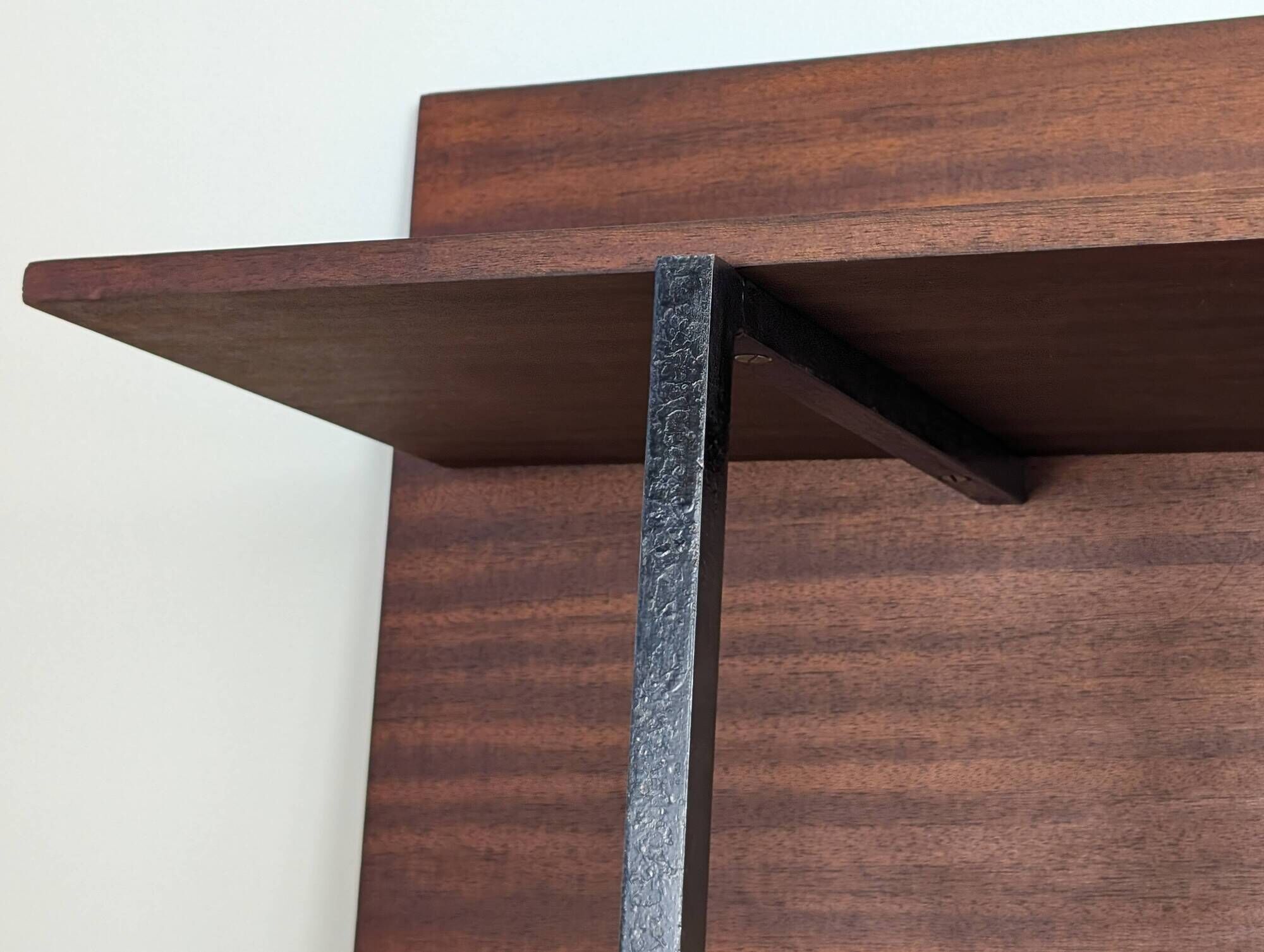 1960s wall bookshelf shelf