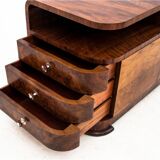 Art Deco chest of drawers, Poland, 1950s