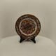 Plate 1000 butterflies family canton pink floral polychrome decor Asia-Z851