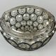 Ceiling light from the 60s and 70s Glashütte Limburg Germany glass & metal