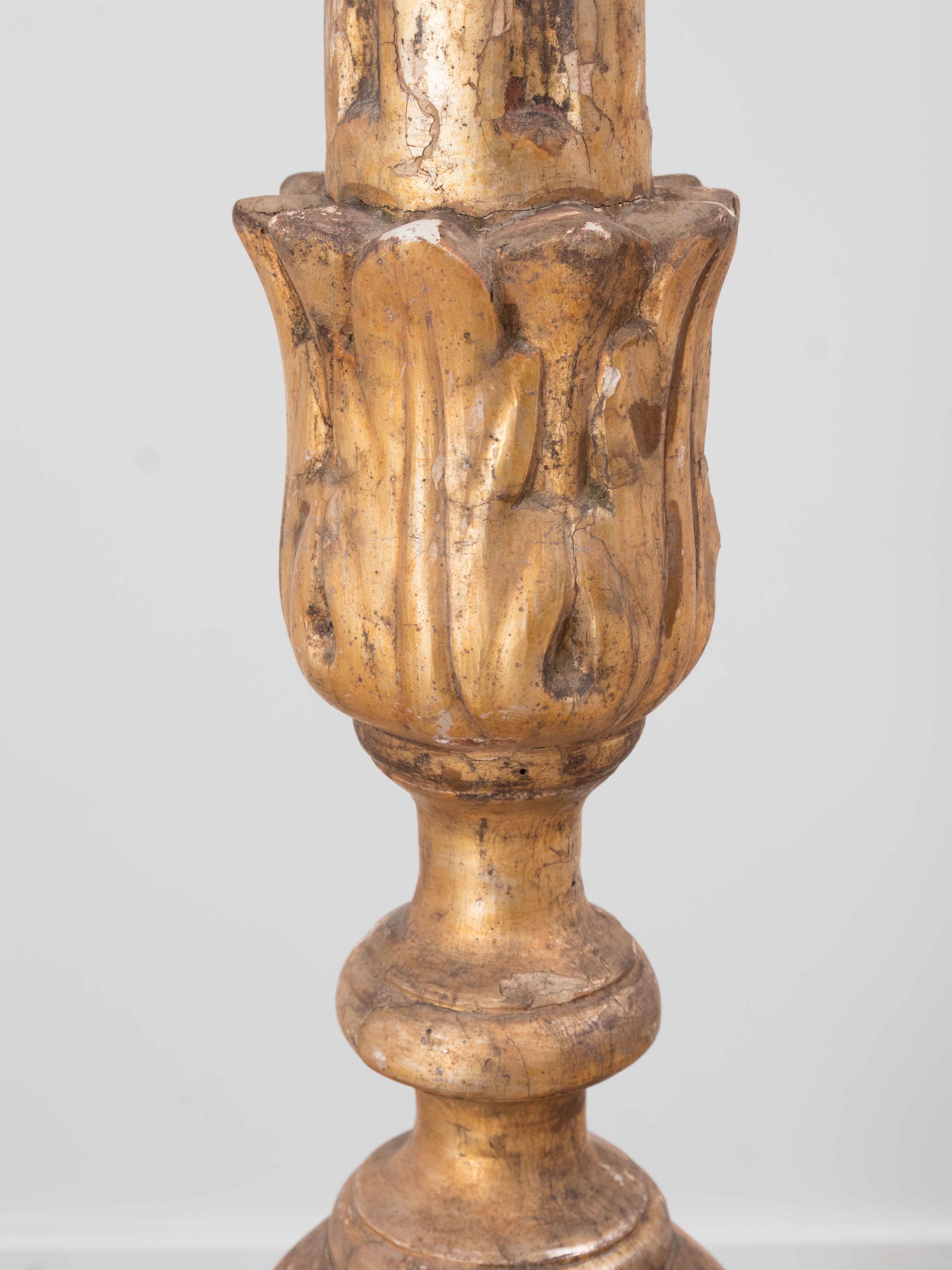 Antique candle holder