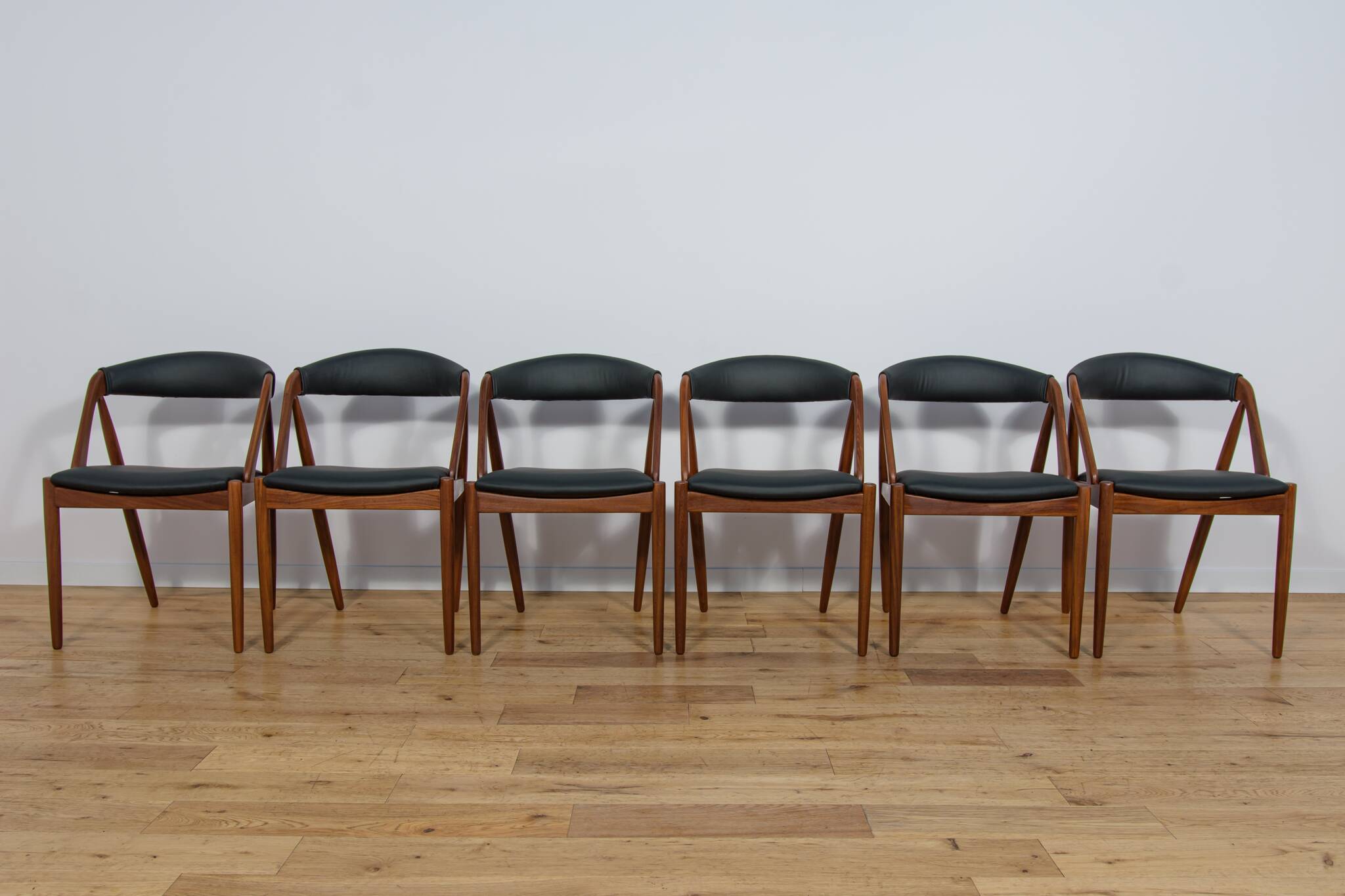 Model 31 Dining Chairs by Kai Kristiansen for Schou Andersen, Denmark, 1960s, Set of 6