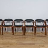 Model 31 Dining Chairs by Kai Kristiansen for Schou Andersen, Denmark, 1960s, Set of 6
