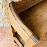 French farm 3-level shelf, circa 1940's