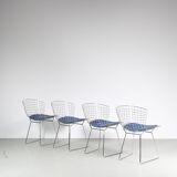 1980s Harry Bertoia dining vhairs for Knoll International, USA