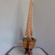 Wooden boat model sailboat