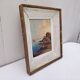 Oil on panel, seascape, vintage, R.U Rinaldi