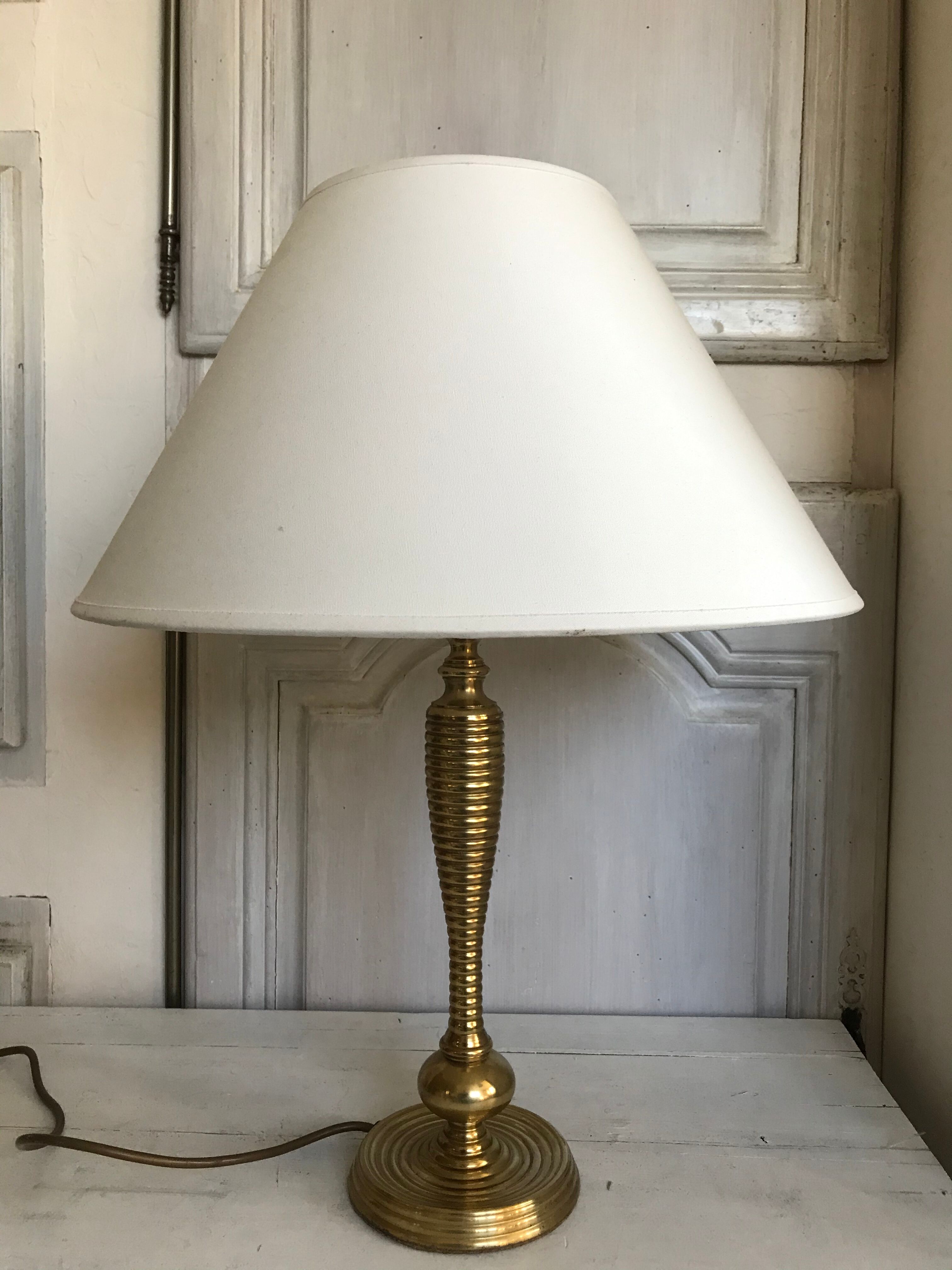 Brass lamp