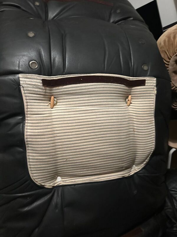 Fauteuil, ligne roset Marsala black leather