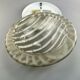 70s Peill & Putzler Plafoniere ceiling lamp glass space design lamp 70s