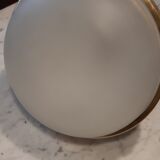 Suspension circa art déco opaline