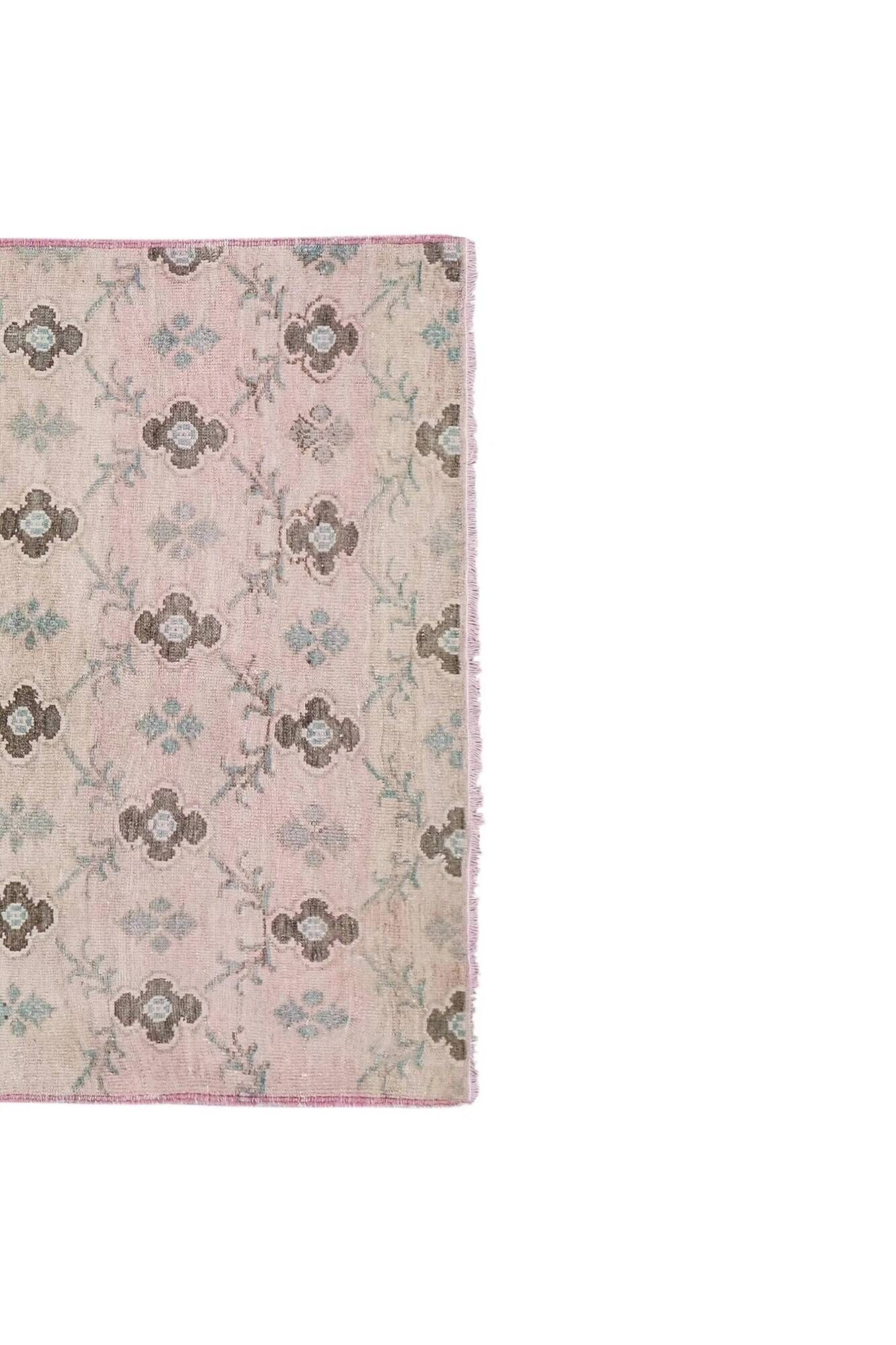 Vintage Turkish Oushak rug 146x285 cm