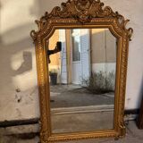 Miroir doré ancien