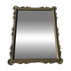 Antique bronze mirror