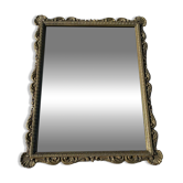 Antique bronze mirror