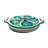 Robert picault snail dish ceramic design 1950 vallauris