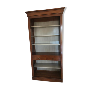 Bibliothèque Symphonie - merisier