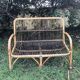 Banquette bambou vintage