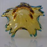 Sommerso Murano Glass Bowl, Italy, 1960s