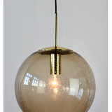Pendant lamp Glashutte Limburg 60s 70s