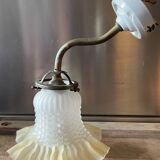 Applique laiton et opaline