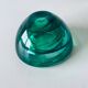 Kosta Boba green glass candle holder