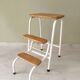 Tabouret escabeau art déco
