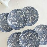 Set of 6 Royal Tudor Velvet Saucers